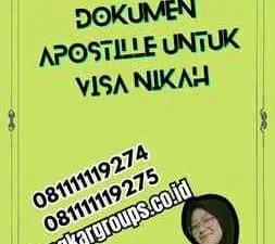 Pengurusan Dokumen Apostille untuk Visa Nikah