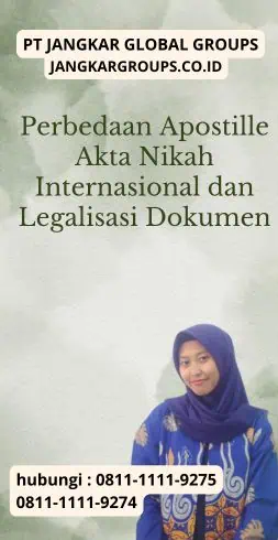 Perbedaan Apostille Akta Nikah Internasional dan Legalisasi Dokumen