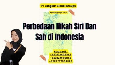 Perbedaan Nikah Siri Dan Sah di Indonesia