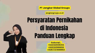 Persyaratan Pernikahan di Indonesia Panduan Lengkap
