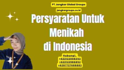 Persyaratan Untuk Menikah di Indonesia