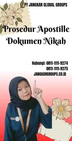 Prosedur Prosedur apostille untuk nikah