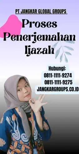 Proses Penerjemahan Ijazah