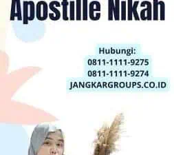 Sertifikat Apostille Nikah