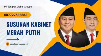 Susunan Kabinet merah putih Prabowo