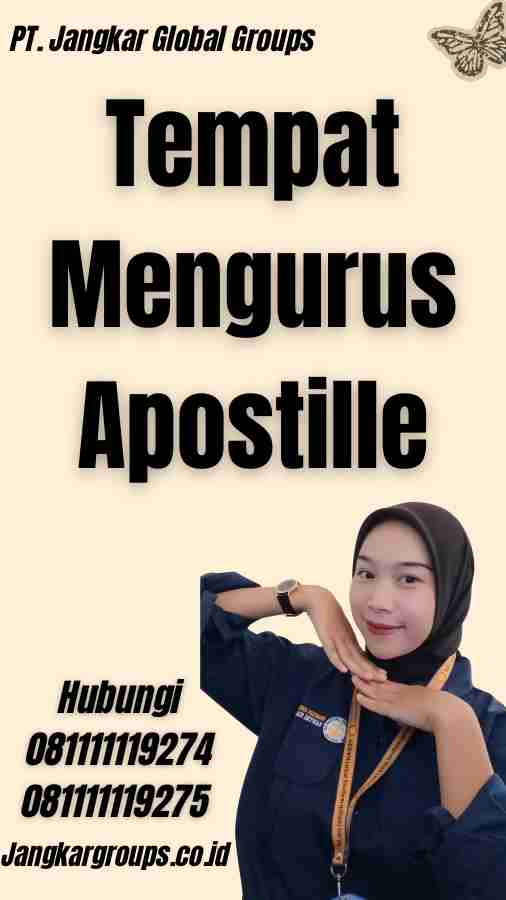 Tempat Mengurus Apostille - Proses apostille dokumen perkawinan