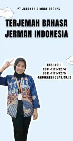 Terjemah Bahasa Jerman Indonesia