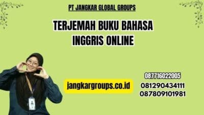Terjemah Buku Bahasa Inggris Online