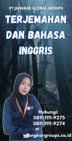 Terjemahan Dan Bahasa Inggris