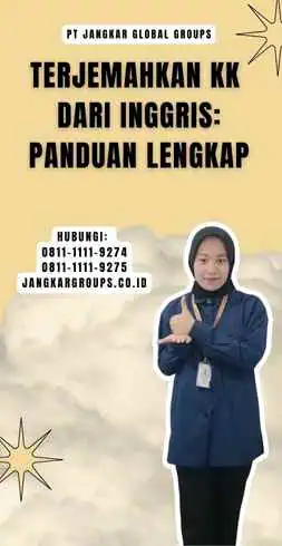 Terjemahkan Kk Dari Inggris Panduan Lengkap