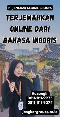 Terjemahkan Online Dari Bahasa Inggris