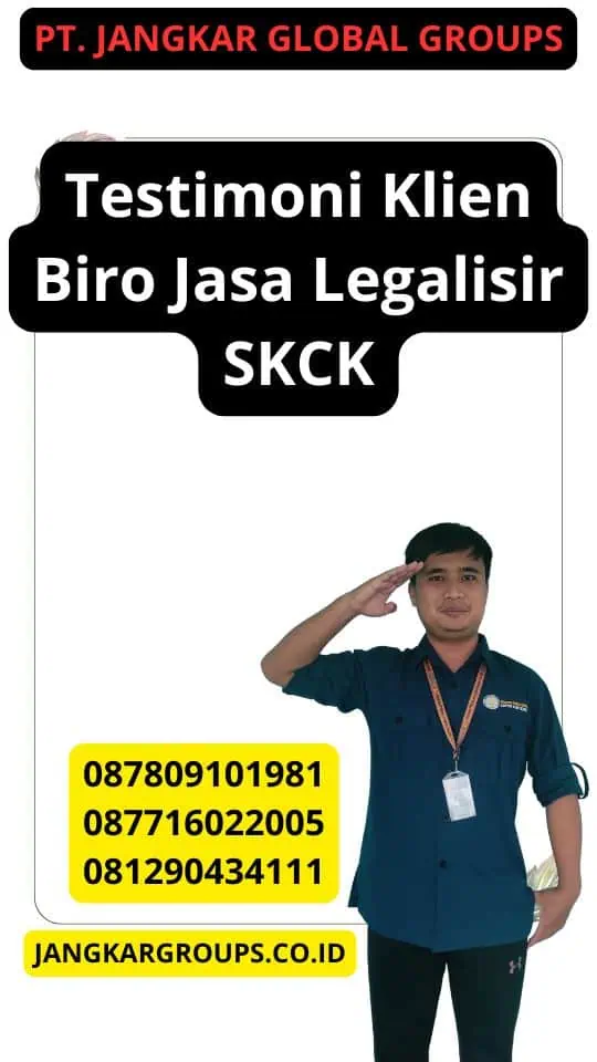 Testimoni Klien Biro Jasa Legalisir SKCK