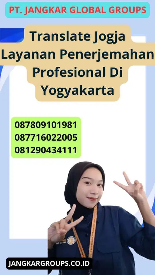 Translate Jogja Layanan Penerjemahan Profesional Di Yogyakarta