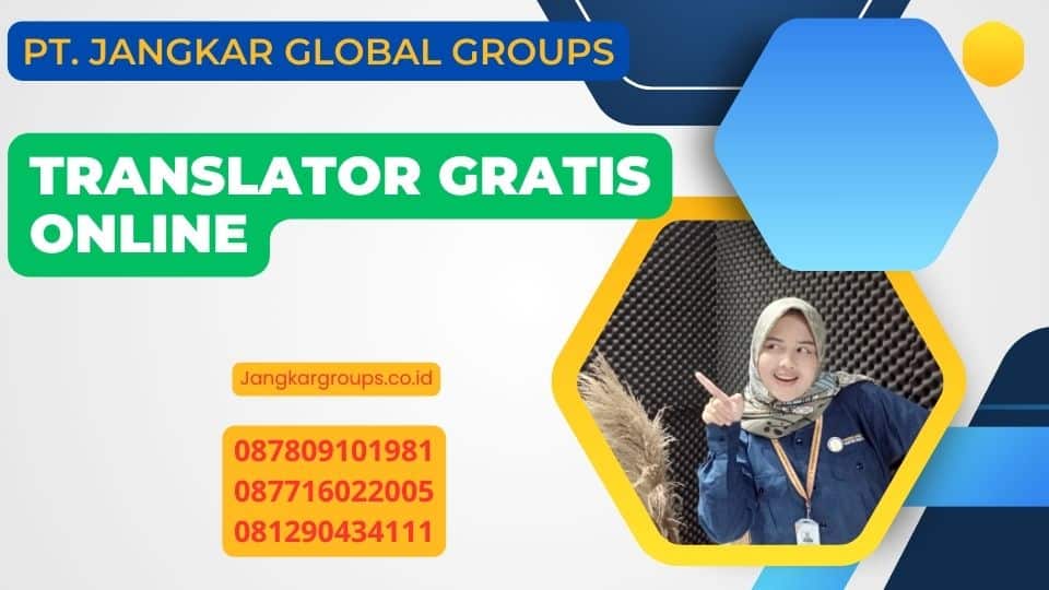 Translator Gratis Online