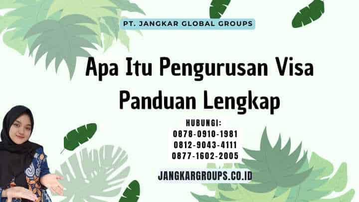 Apa Itu Pengurusan Visa Panduan Lengkap