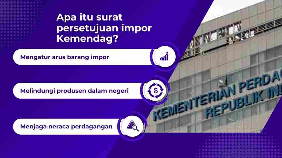 Apa itu surat persetujuan impor Kemendag?