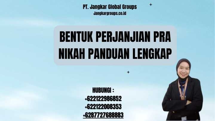 Bentuk Perjanjian Pra Nikah Panduan Lengkap