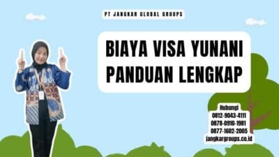 Biaya Visa Yunani Panduan Lengkap