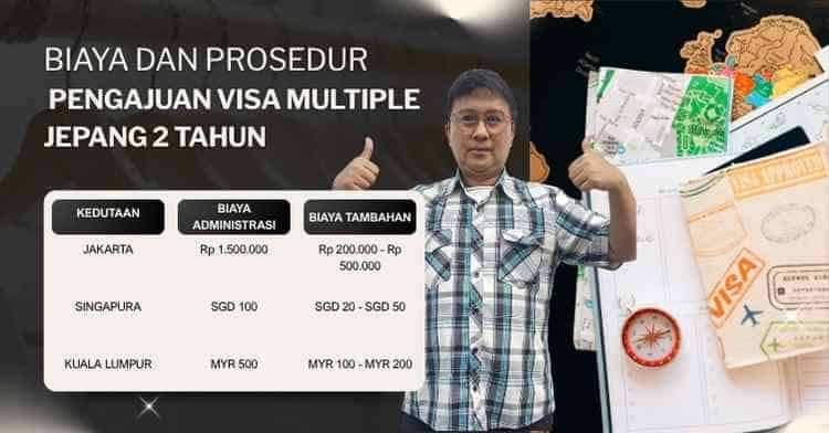 Biaya dan Prosedur Pengajuan Visa Multiple Jepang 2 Tahun