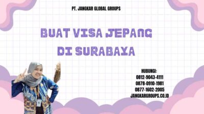 Buat Visa Jepang Di Surabaya