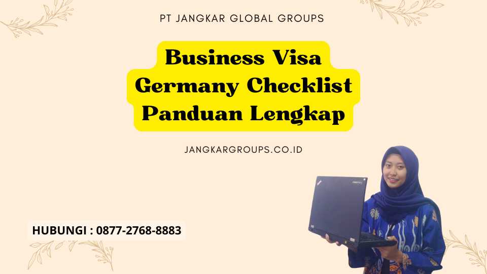 Business Visa Germany Checklist Panduan Lengkap