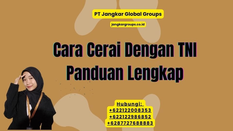 Cara Cerai Dengan TNI Panduan Lengkap