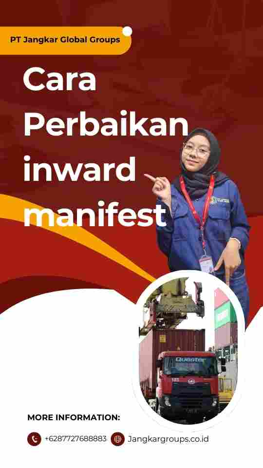 Cara Perbaikan inward manifest