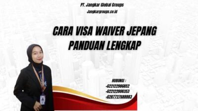 Cara Visa Waiver Jepang Panduan Lengkap