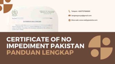 Certificate Of No Impediment Pakistan Panduan Lengkap