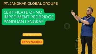 Certificate Of No Impediment Redbridge Panduan Lengkap