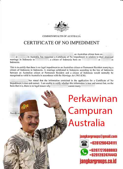 Contoh CNI Australia