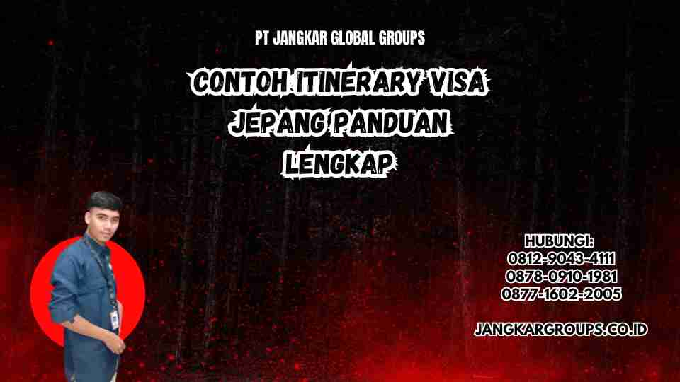 Contoh Itinerary Visa Jepang Panduan Lengkap