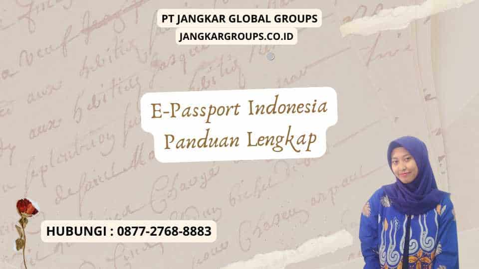 E-Passport Indonesia Panduan Lengkap