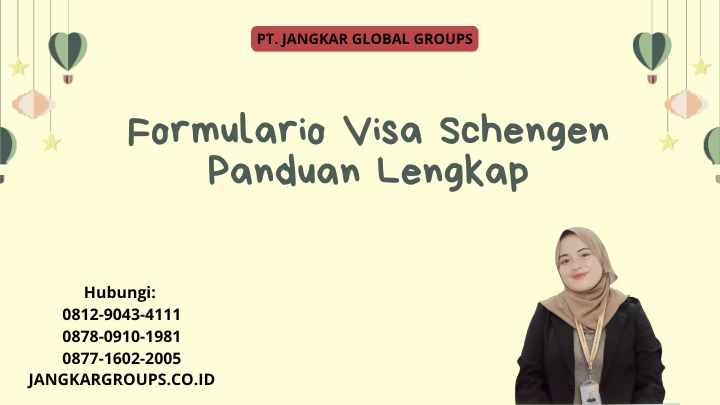 Formulario Visa Schengen Panduan Lengkap