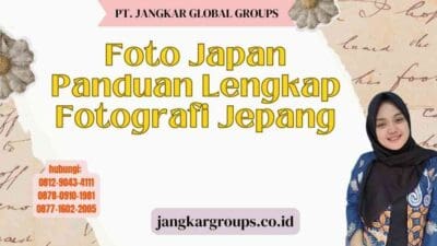 Foto Japan Panduan Lengkap Fotografi Jepang
