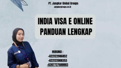 India Visa E Online Panduan Lengkap