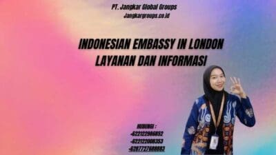 Indonesian Embassy In London Layanan dan Informasi