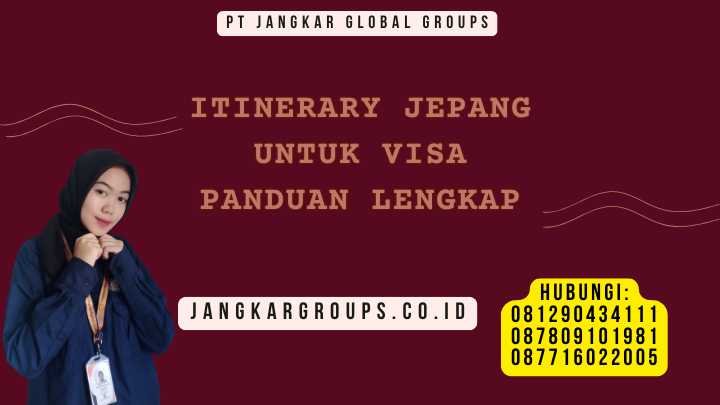 Itinerary Jepang Untuk Visa Panduan Lengkap