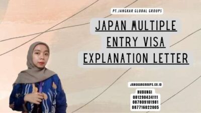 Japan Multiple Entry Visa Explanation Letter