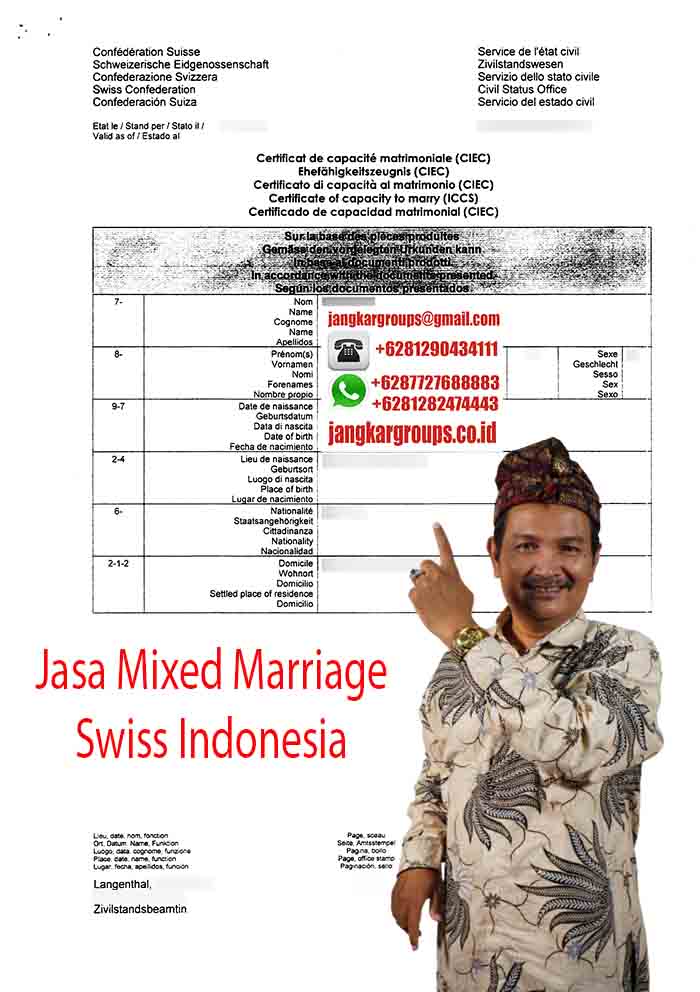 Jasa Mixed Marriage Swiss
