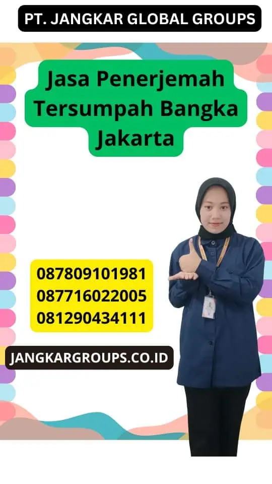 Jasa Penerjemah Tersumpah Bangka Jakarta