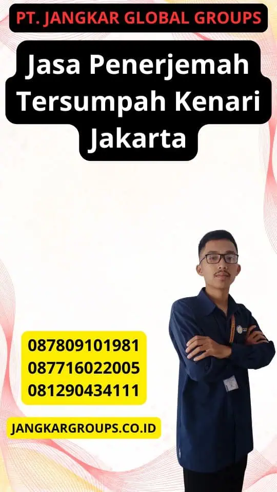 Jasa Penerjemah Tersumpah Kenari Jakarta