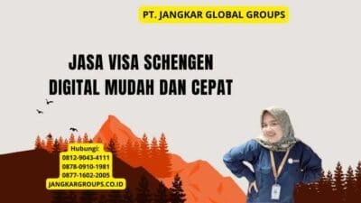 Jasa Visa Schengen Digital Mudah dan Cepat