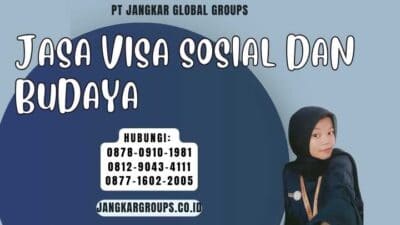 Jasa Visa Sosial Dan Budaya