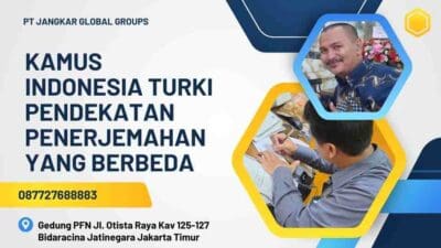 Kamus Indonesia Turki Pendekatan Penerjemahan Yang Berbeda