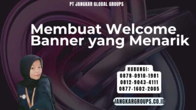 Membuat Welcome Banner yang Menarik