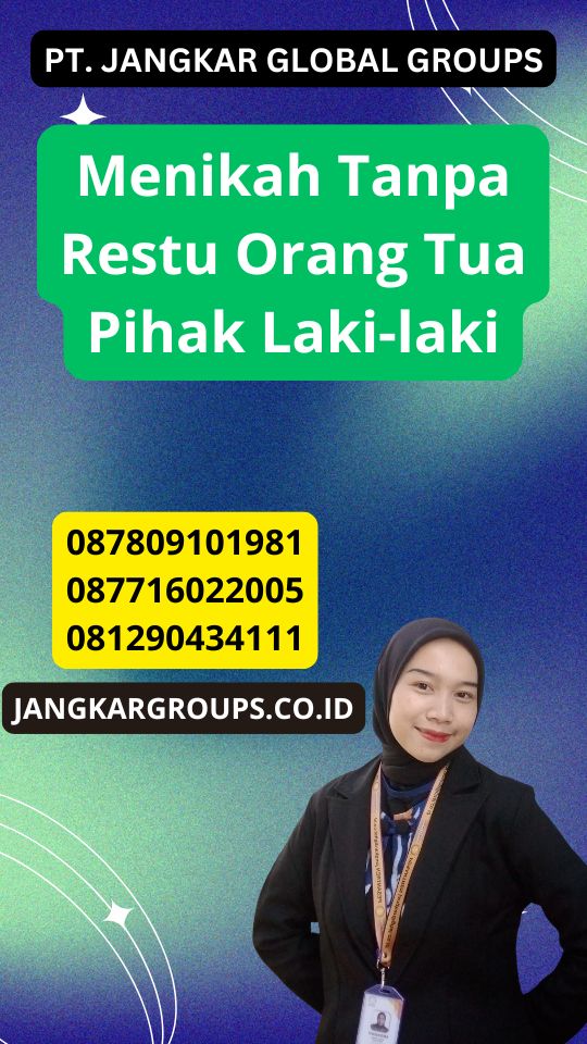 Menikah Tanpa Restu Orang Tua Pihak Laki-laki