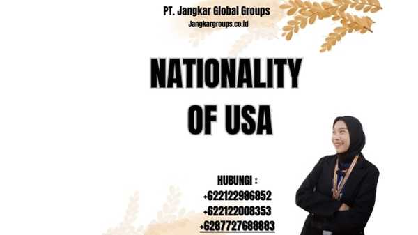 Nationality Of Usa