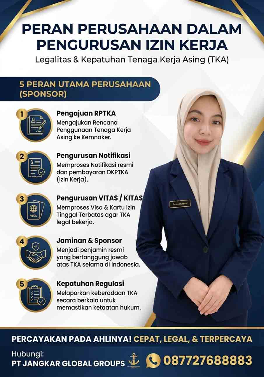 Peran Perusahaan dalam Pengurusan Izin Kerja Peran Perusahaan dalam Pengurusan Izin Kerja