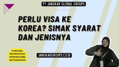 Perlu Visa Ke Korea? Simak Syarat dan Jenisnya